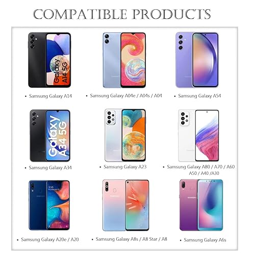 Miniatura 2 de Cable de carga USB C para Samsung Galaxy A14 5G, A23, A13, A54, A34, A03S, A04e, A04s, A04, A80, A70, A71, A60, A50, A40, A30, A20e, A20, A8, A8s,