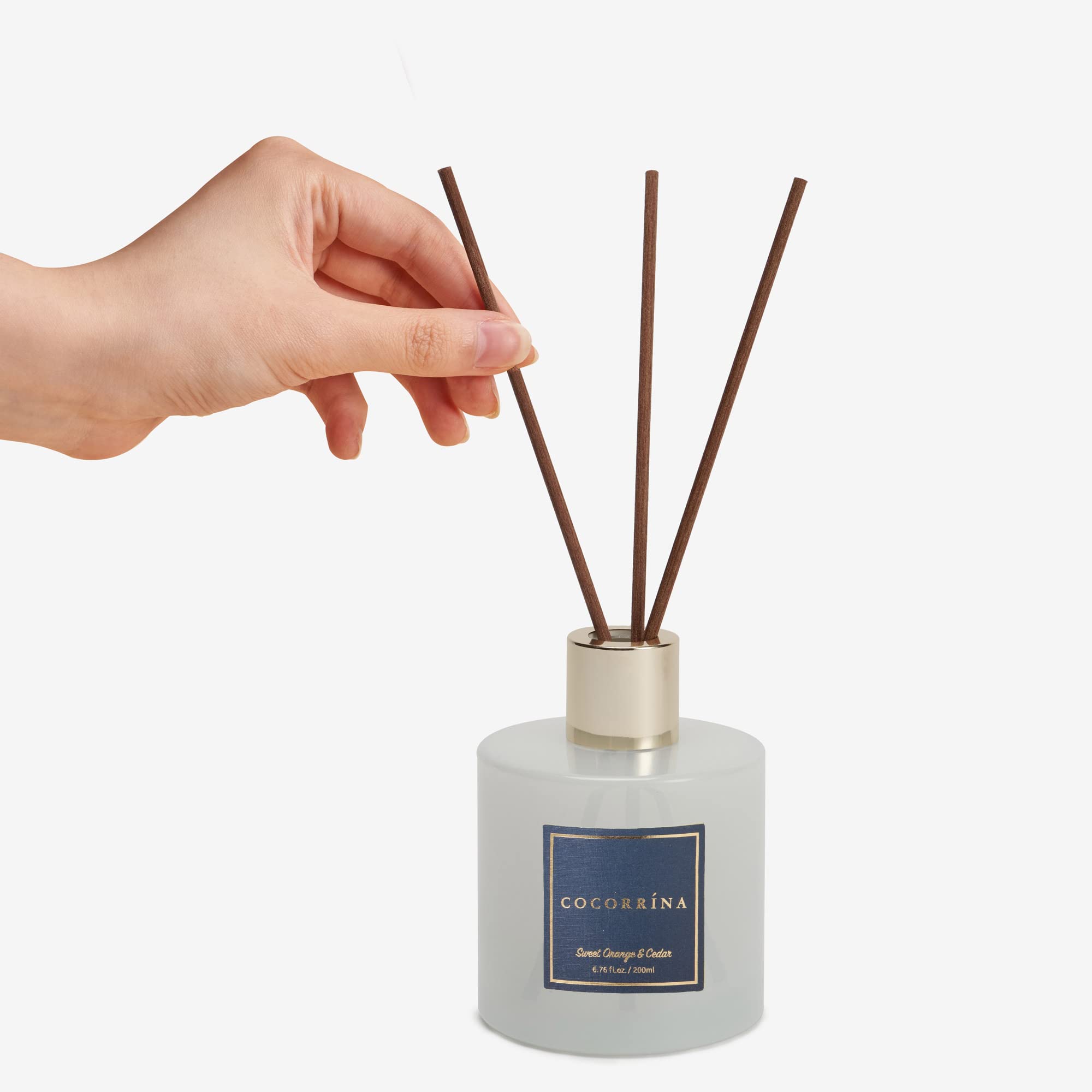 COCORRÍNA Reed Diffuser Set Sweet Orange Cedar