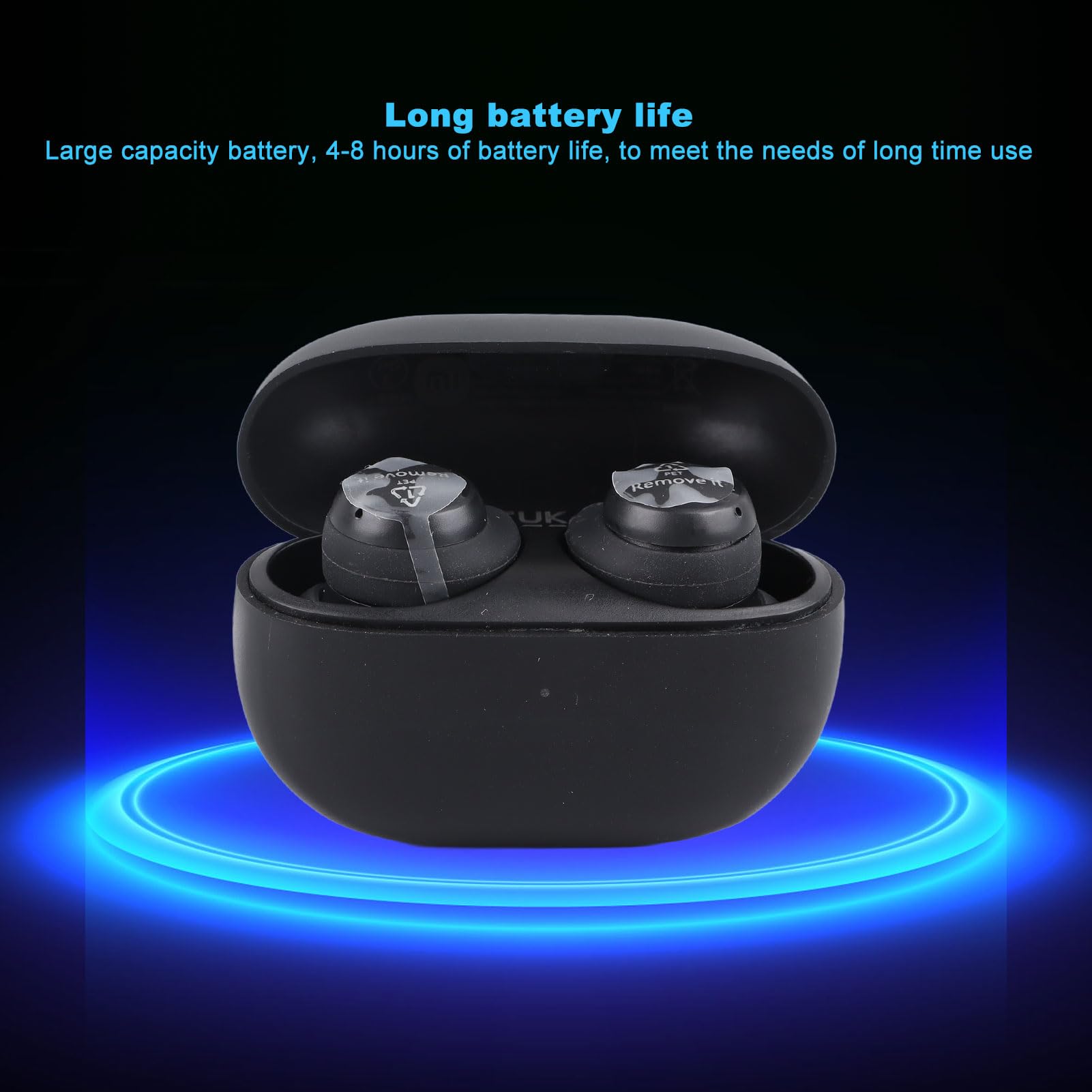 VBESTLIFE Auriculares Inalámbricos Bluetooth para Redmi Buds 3 Lite, Auriculares Bluetooth 5.2 con Reducción de Ruido con Tapones para los Oídos de Repuesto, con Estuche de Carga