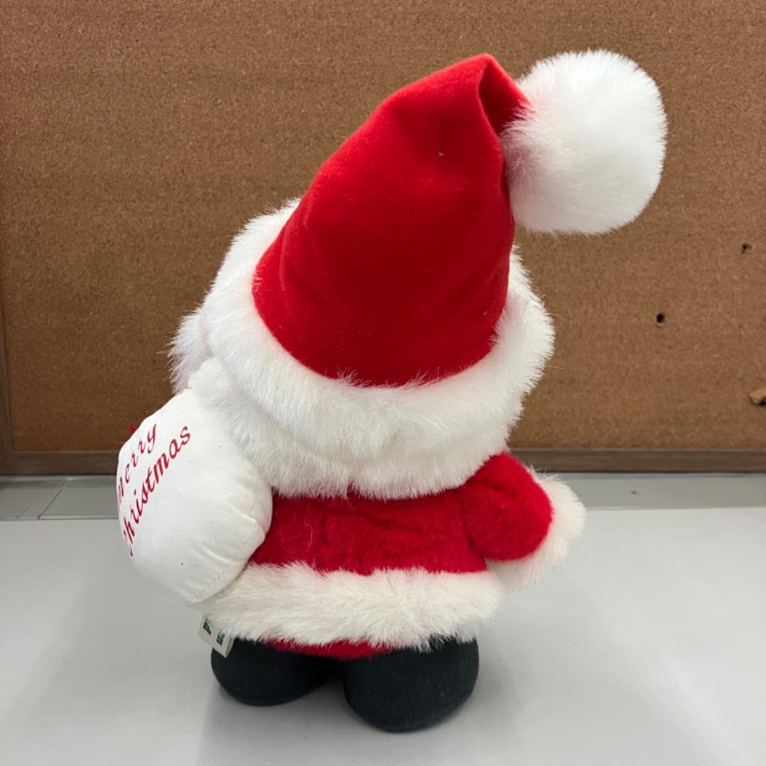 Amazon.co.jp: ソリ付き サンタクロース トナカイ ぬいぐるみ 人形