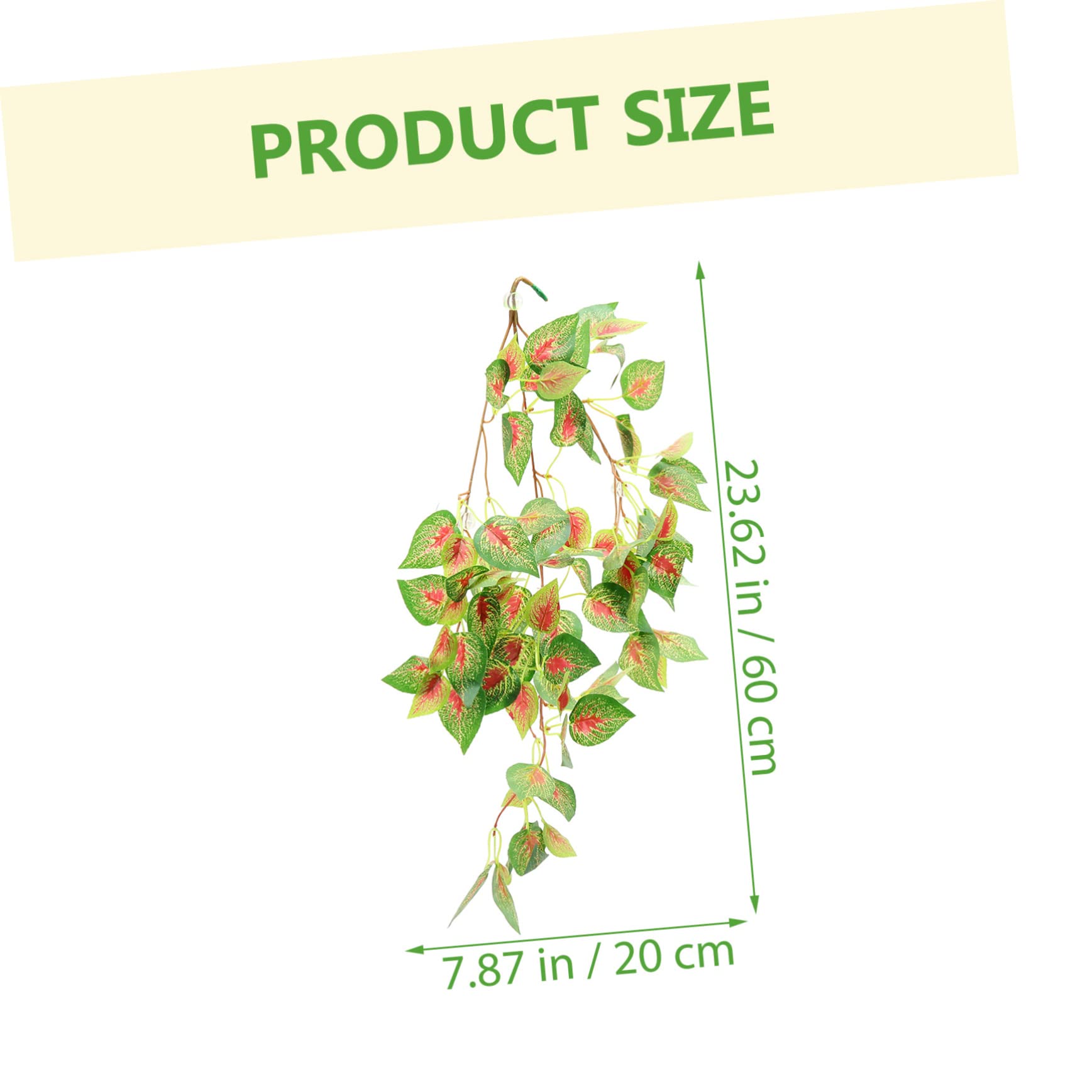 Kisangel 4piezas Artificial para Reptiles Accesorio De Terrario De Resistente y Ecológico para Hábitats Lifelike y De y Terrarios