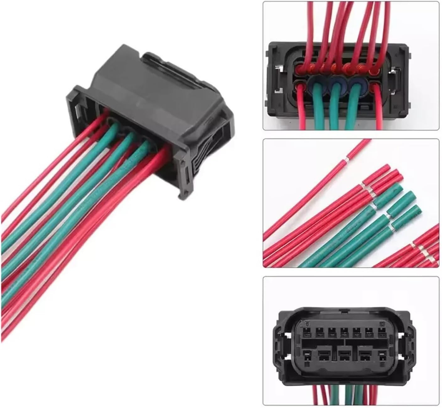 Car Accessories 12 Pin Car Headlight Halogen Bulbs Plug Wiring Harness Compatible With BMW F20 F30 E64 E90 E92 61132359991 Car Lights Wire