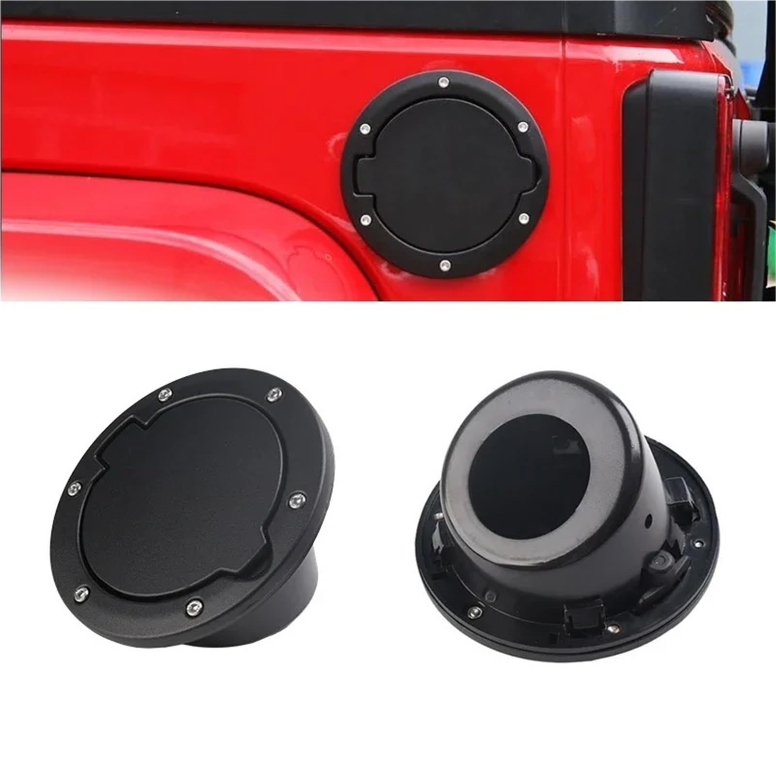 Tapa Depósito Combustible Para Jeep Para Wrangler JK 2007-2017