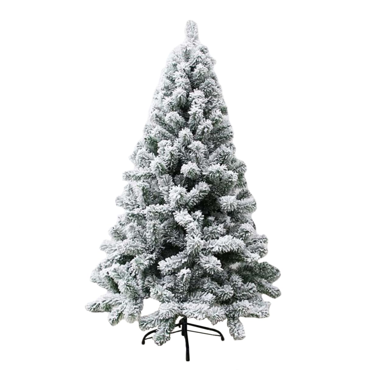 OKUMEYR 1Pc White Flocked Artificial Christmas Decor Simulation Snow Flocking for Home Decor Festive Scene Layout Design for Holiday Celebrations