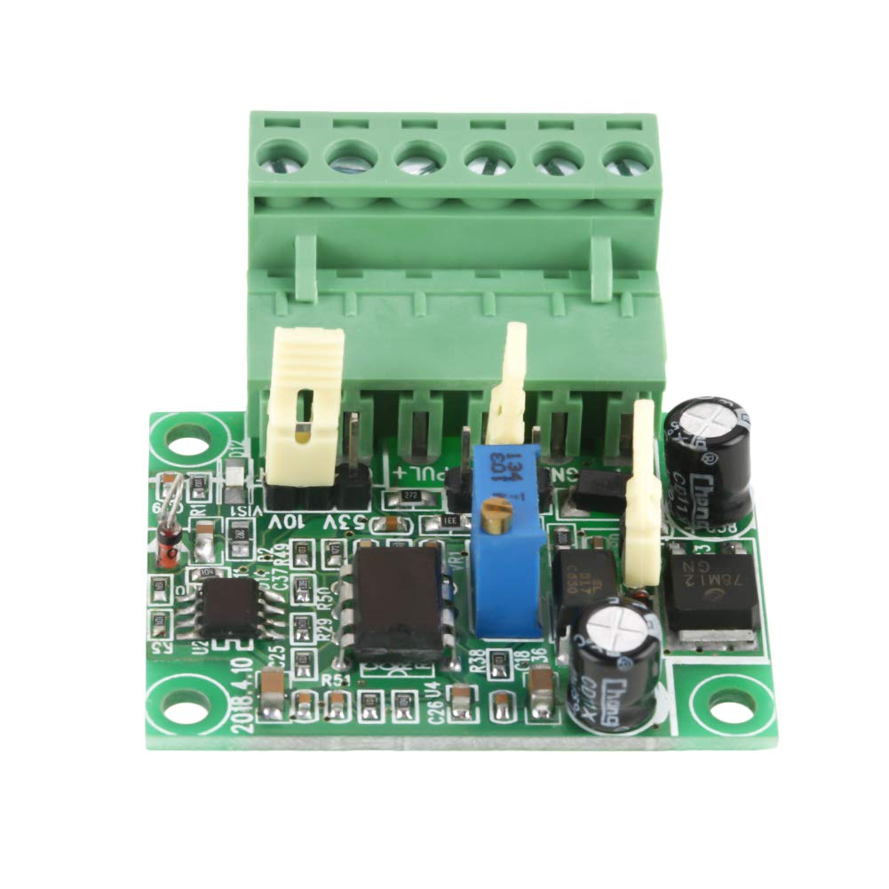 Modulo convertitore di frequenza in tensione, modulo convertitore di segnale 0-10 Khz a 0-10 V 3.3 V 5 V 24 V Ingresso CC Uscita regolabile 0-10 V con funzione di isolamento