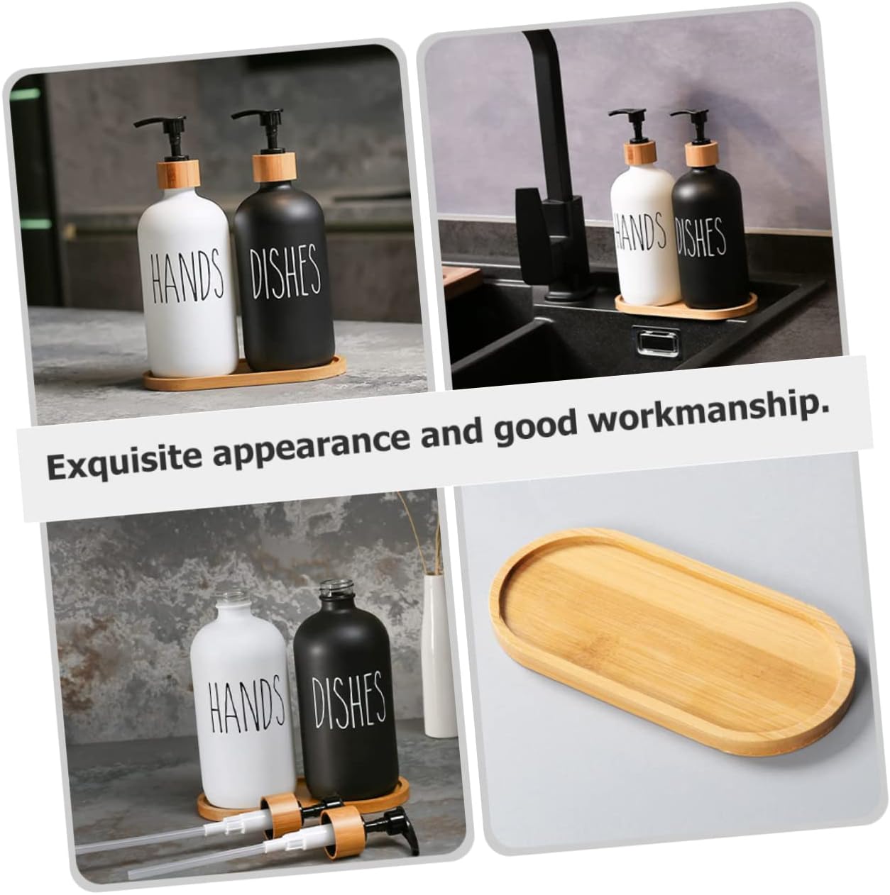 Glass Soap Pump Bottle Automatic Soap Dispenser Refillable Touchless Hand Dispenser Bathroom Shampoo image 3