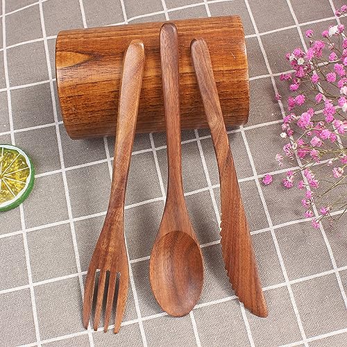 Set Cuchillos Cocina 3 Piezas Madera miniatura 6