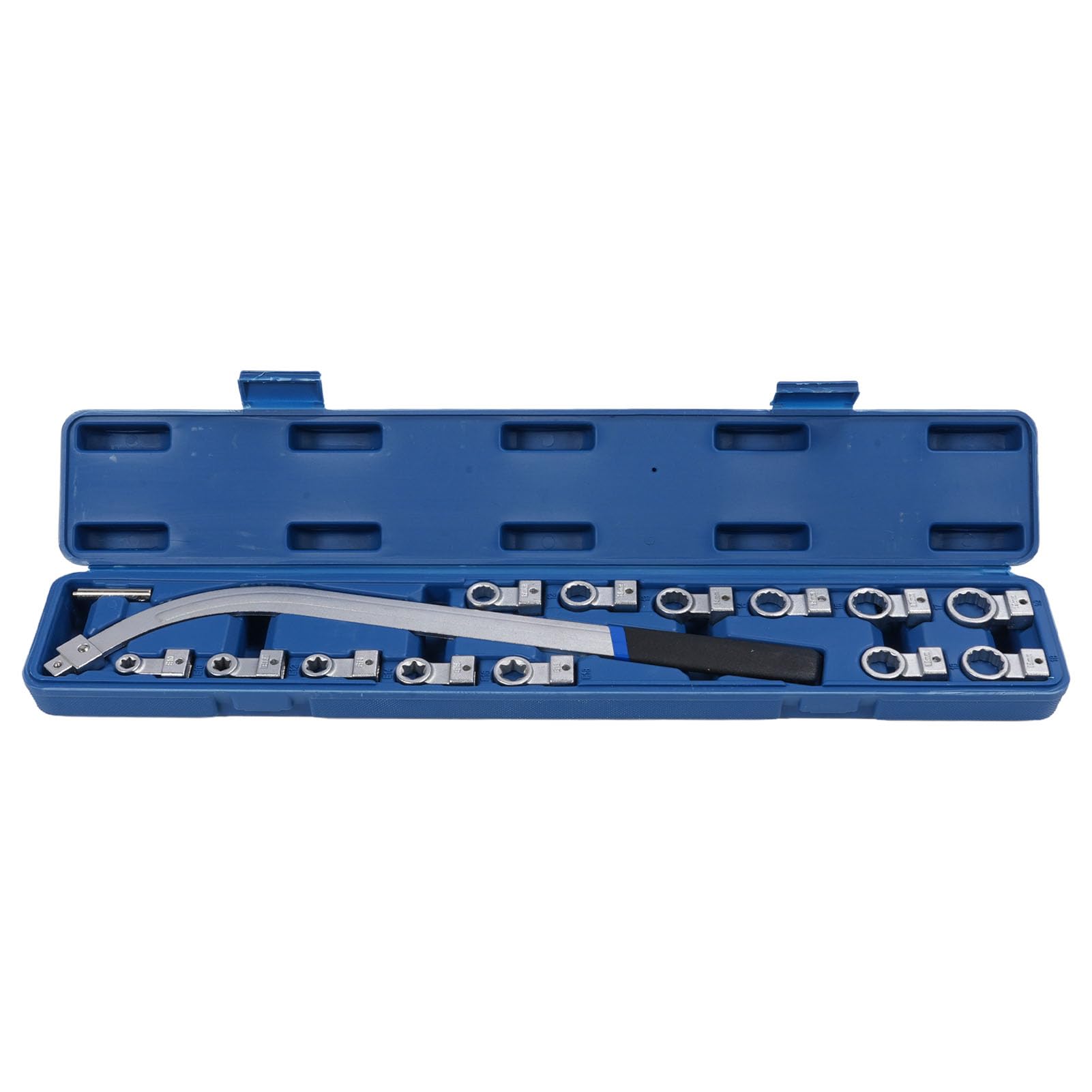 Naroote Kit de Herramientas de Extracción de Polea Tensora de Correa de Distribución de Motor de Acero Universal de 15 Piezas para un Mantenimiento Eficiente