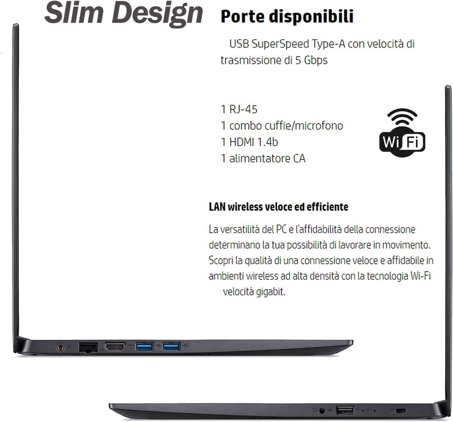 Acer, Pc portatile notebook, Intel 4 Core i5 11Th fino a 4,2 Ghz, Ram 12GB, SSD 256GB, Display 15,6 Full HD, Win 11 Pro, Pacchetto Office 2021, computer portatile pronto alluso, Garanzia Italia Acer, Pc portatile notebook, Intel 4 Core i5 11Th fino a 4,2 Ghz, Ram 12GB, SSD 256GB, Display 15,6 Full HD, Win 11 Pro, Pacchetto Office 2021, computer portatile pronto alluso, Garanzia Italia