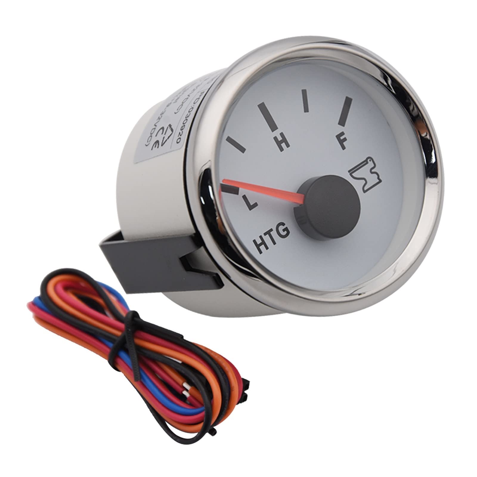 0-190 Ohm Füllstandssensor mit Messgerät 52 mm Marine Boat Car Gauge Sender Wasserstandsanzeige Wassertank-Füllstandsanzeige,Präziser Monitor(550mm BN Gauge)
