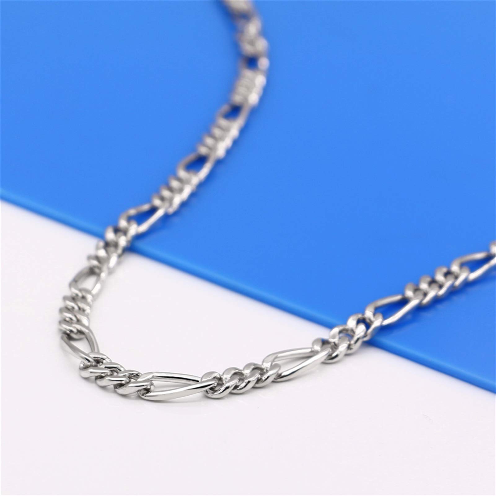 Collier Chaine Homme Herren Halsketten 925 Sterling Silber Herren Halskette Anhänger Link Kette 6 mm22 Silber männliche Schmuckgeschenke