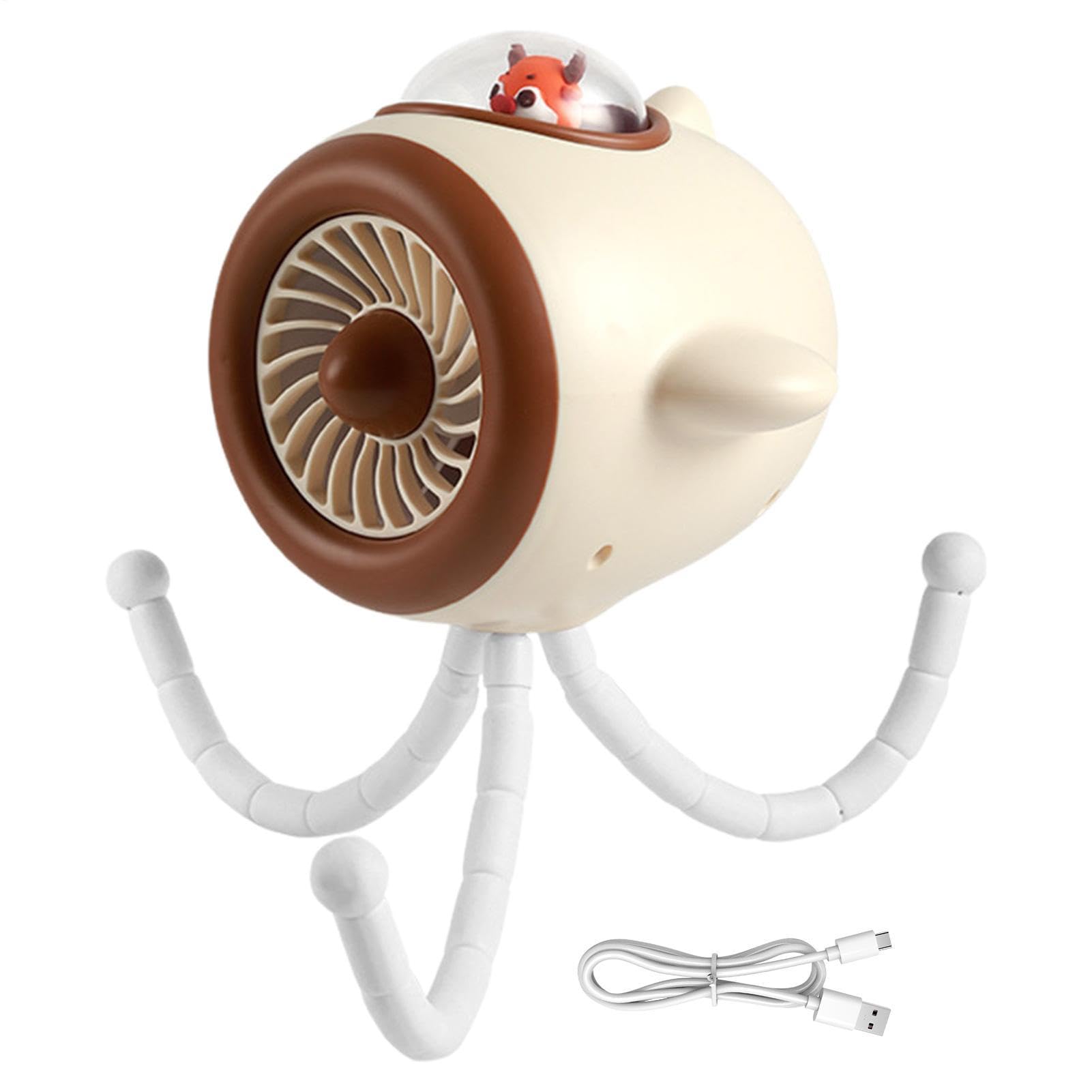 Ventilador para Carrito | 3 Velocidades Orientable,Ventilador Portátil para Silla de Paseo - para Adolescentes Adultos Viajeros Verano Playa Casa Parque Compras Camping