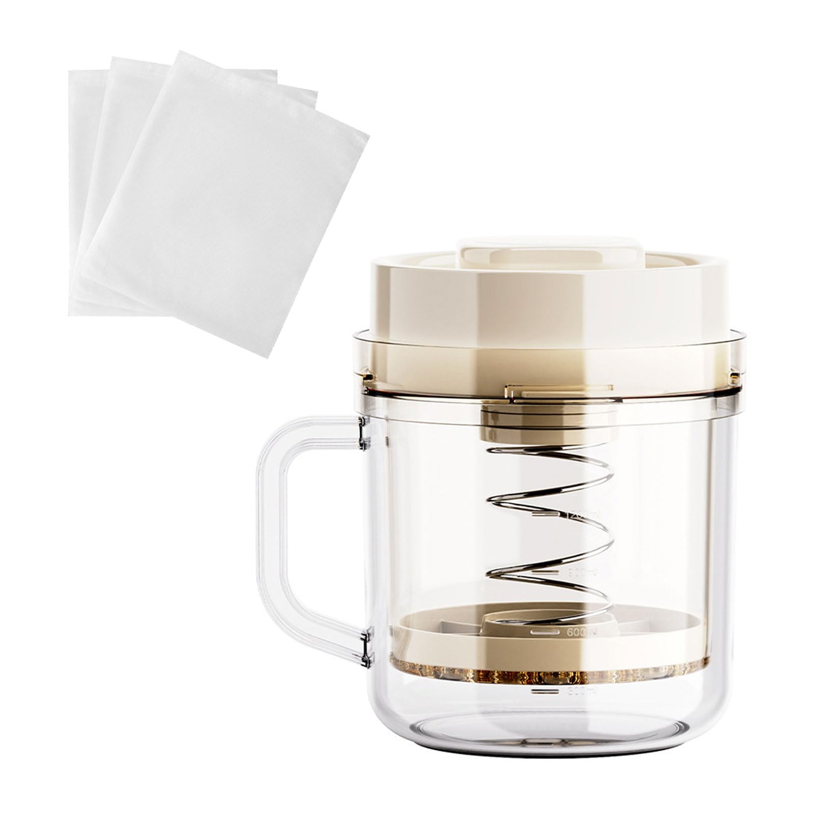 Séparateur de yaourt ultra performant avec tamis de qualité alimentaire pour cuisine saine