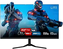 Monitor Gamer Level Lite 23.8' ELED, Full HD, 165Hz, 1ms, painel IPS, MPRT, Freesync e G-sync - L2411SU