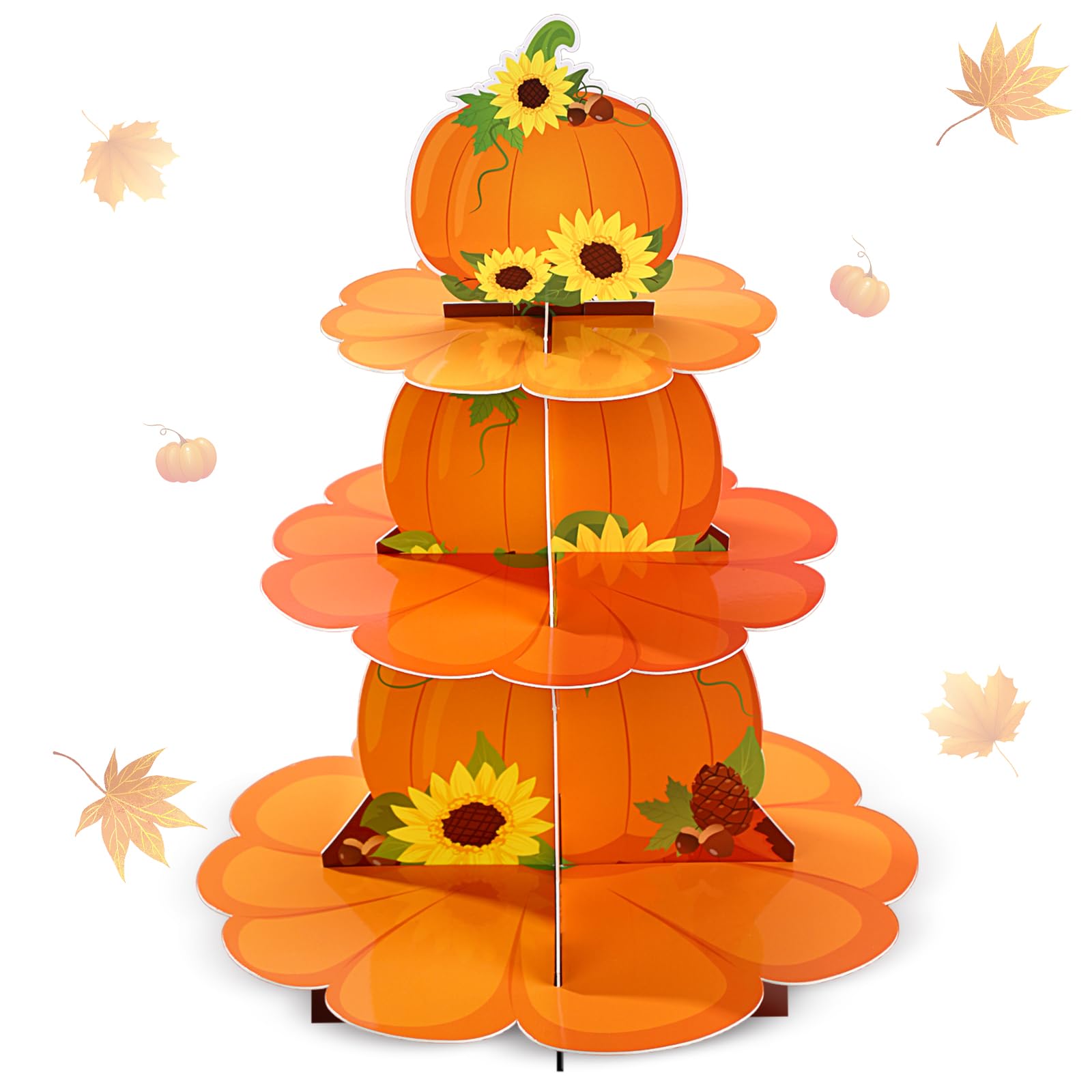 Présentoir à cupcakes 3 niveaux pour réussir votre buffet de fête