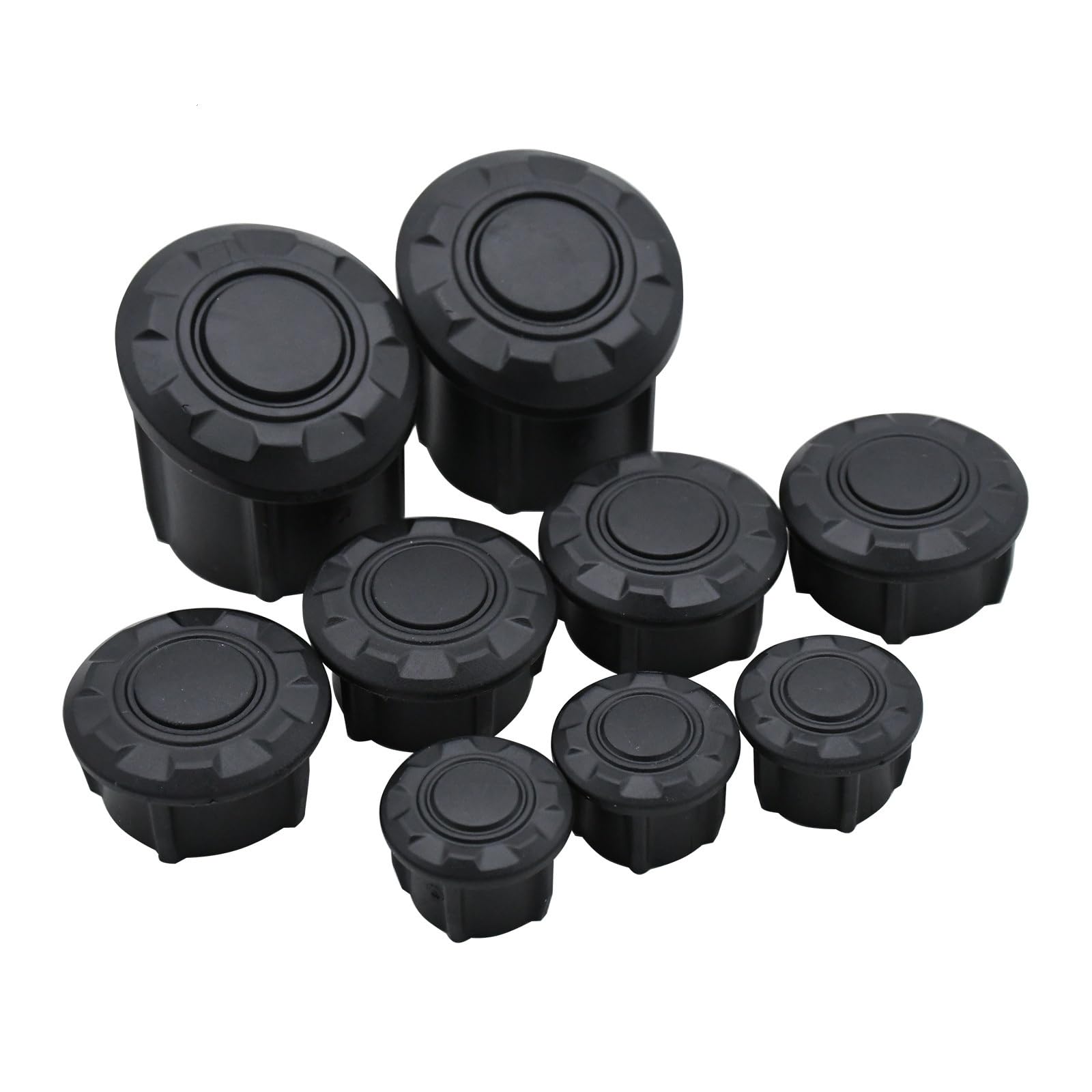Tappi copri foro telaio moto for BMW R1250GS Adventure 2018-2024 R 1250 GS LC 2018-2022 R1200 GS LC Adventure 2014-2019(Black)