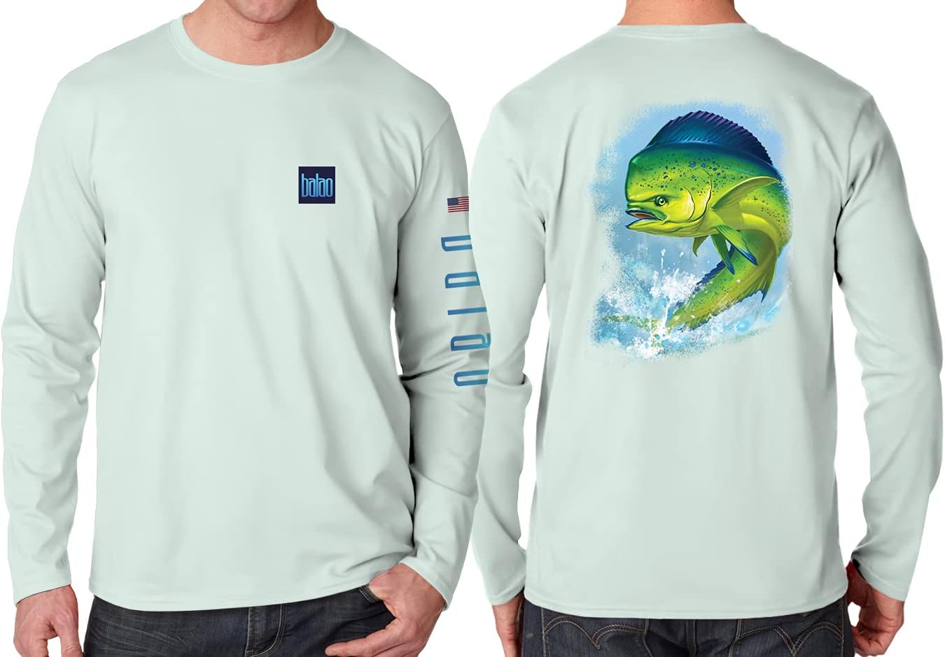 Long Sleeve Graphic Men T-Shirt | Men's Adult T-Shirt, Regular Fit Casual T-Shirts Baseball, Fishing, Camping
