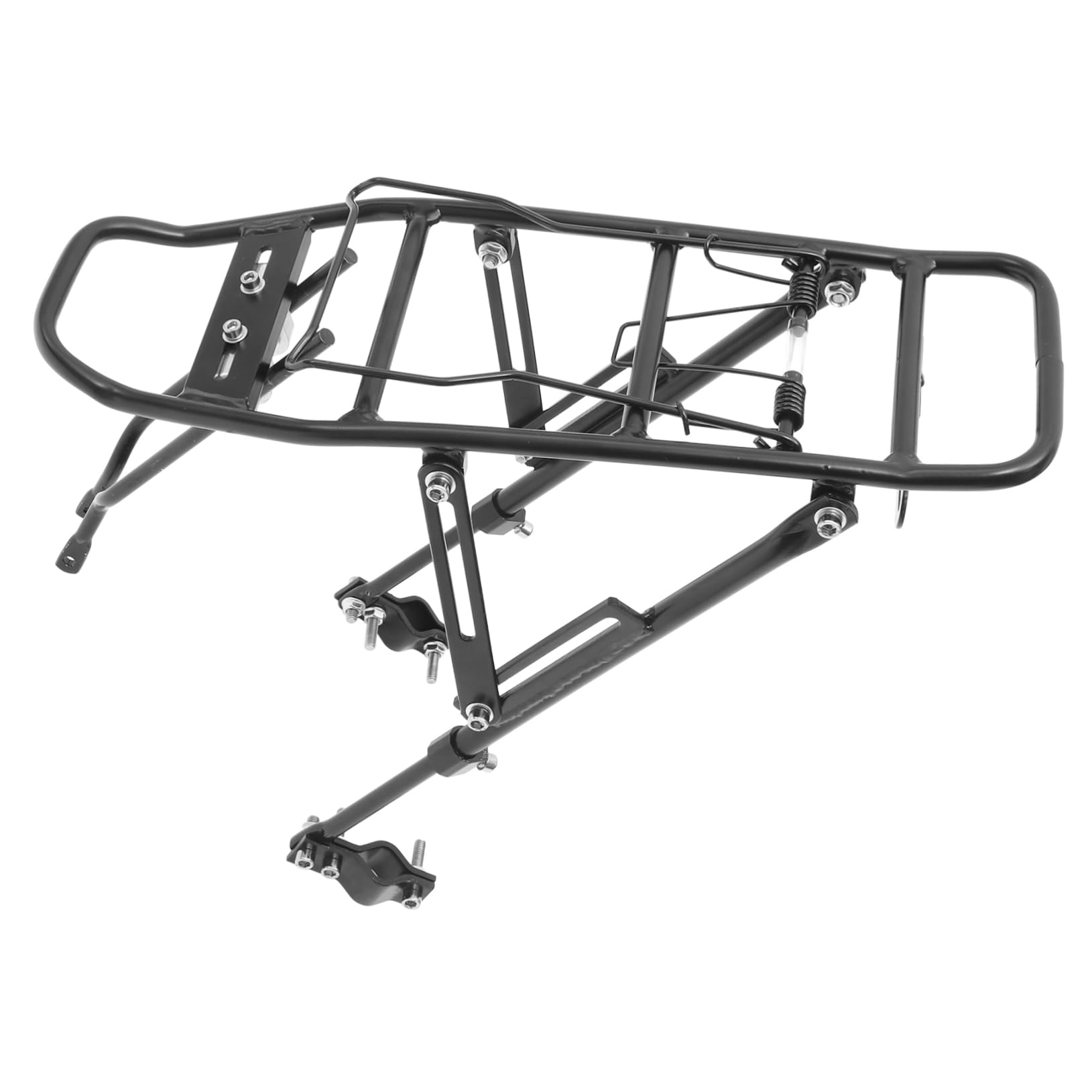 Gogogmee Aluminum Alloy Rear Shelf Universal Bike Cargo Rack Heavy Duty for Cycling Luggage