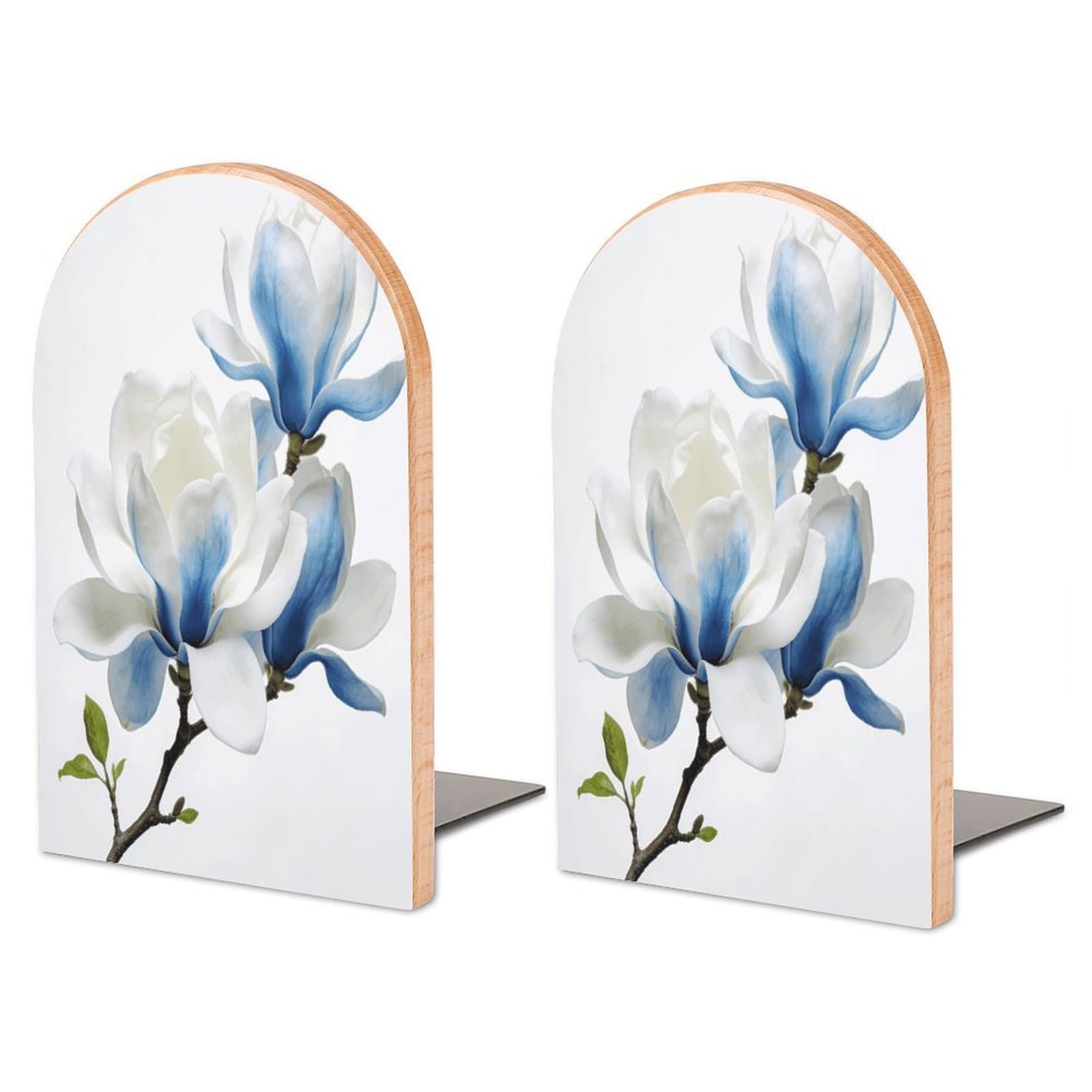 Sujetalibros decorativos grandes de madera para regalar a lectores y amantes del diseño