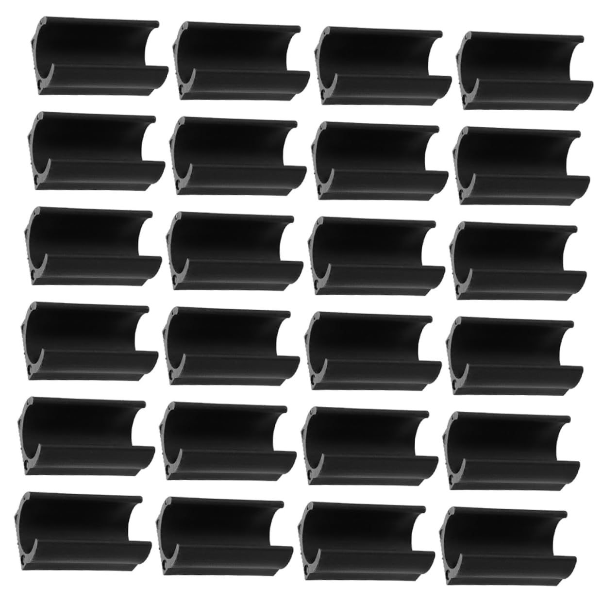 BESPORTBLE Lot de 2 Patins de pour Chaises de Bureau à Usage Domestique pour Parquets Embouts de Pieds de Chaise en Plastique 100 Pièces