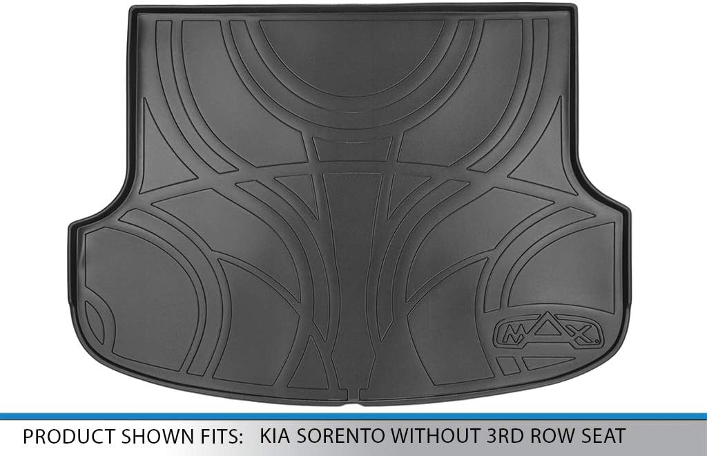 SMARTLINER All Weather Custom Fit Cargo Trunk Liner Floor Mat for 2005-2010 Kia Sportage - Image 3
