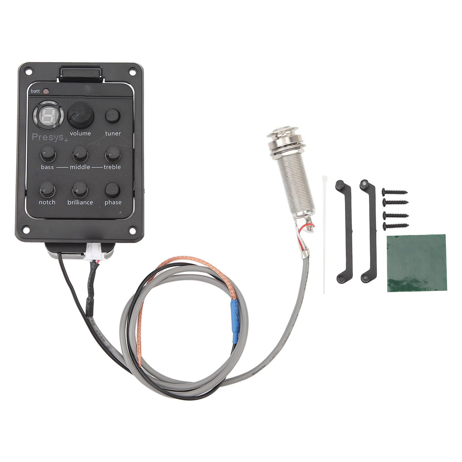 Electric Guitar Pickup EQ Box with Quick Picking and Accurate Amplification, Compact and Light for Exceptional Sound