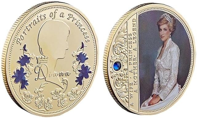 Commemorative Coin Princess Diana Souvenir Coin Queen Collection Gifts Collectible Coins