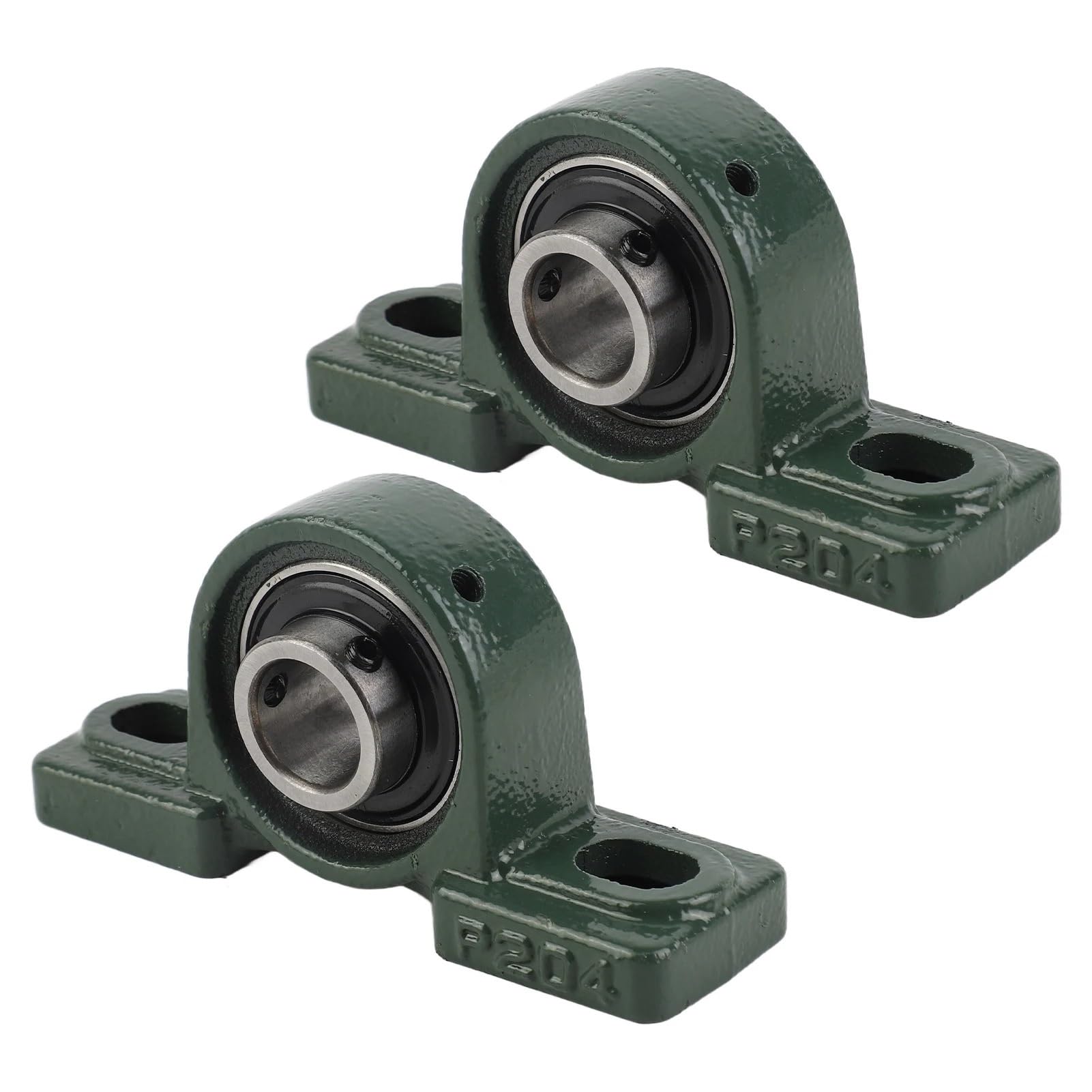 2 Pezzi UCP204 Cuscinetto A Sfere Con Foro Da 20 Mm, Due Bulloni, Supporto For Albero, Cuscinetto Autoallineante, Cuscinetto A Rulli Sferici