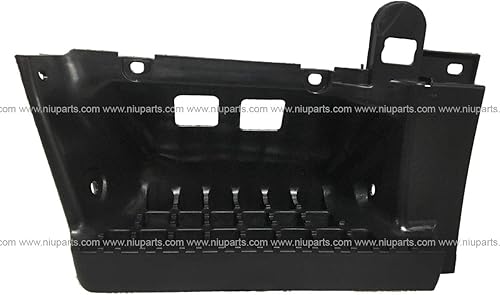 Miniatura 1 de Paso lateral debajo de la puerta de plástico negro - lado del pasajero (Compatible con 2006-2007 Isuzu NRR y NPR, 2006-2007 GMC W4000 W4500 Camiones)