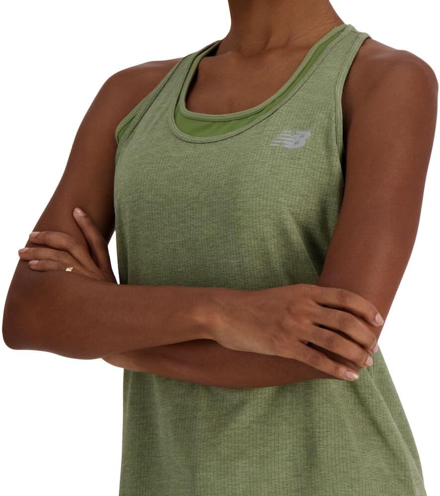 New Balance Womens Q Speed Fuel Jacquard Tank Top 20 - Image 3