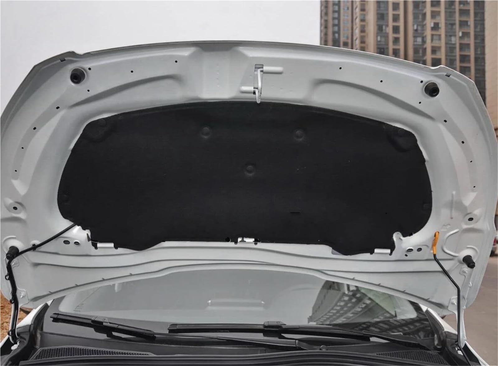 Isolation Thermique et phonique en Coton pour Capot de Voiture Peugeot (2008-2018).