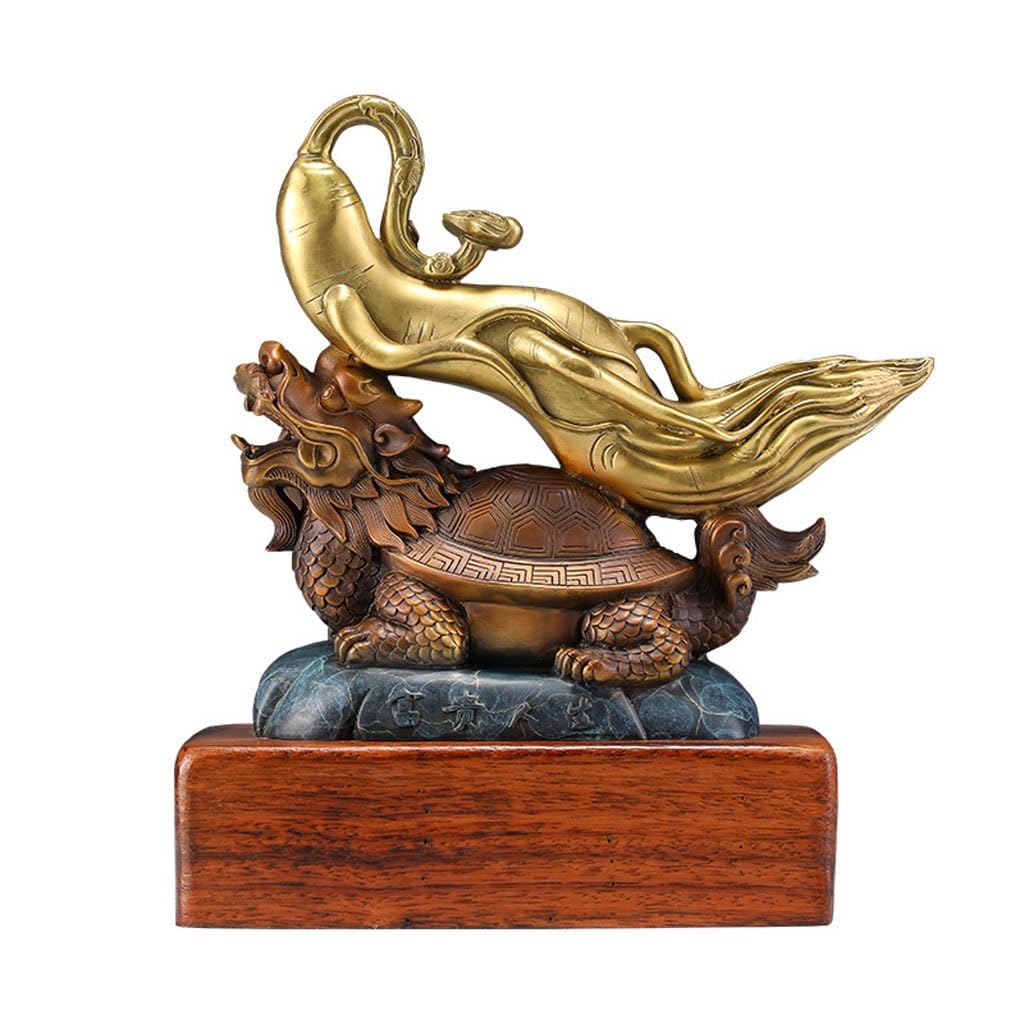 GLETSF Brass Decor Desktop Ornaments, Colored Copper Sika Deer Handmade Statues, Handicrafts, Home Living Room, Study Desk Decorations Statues For Home Decor,
