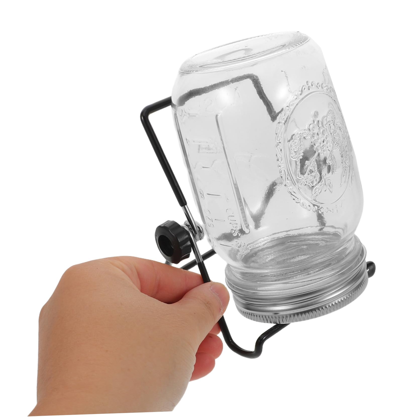 SOIMISS Kit de Cultivo para Germinación de Brotes de Soja 2 Juegos | Acero Inoxidable y Vidrio, Tapa de Malla Ventilada, para Encimeras de Cocina y Balcones Espacio