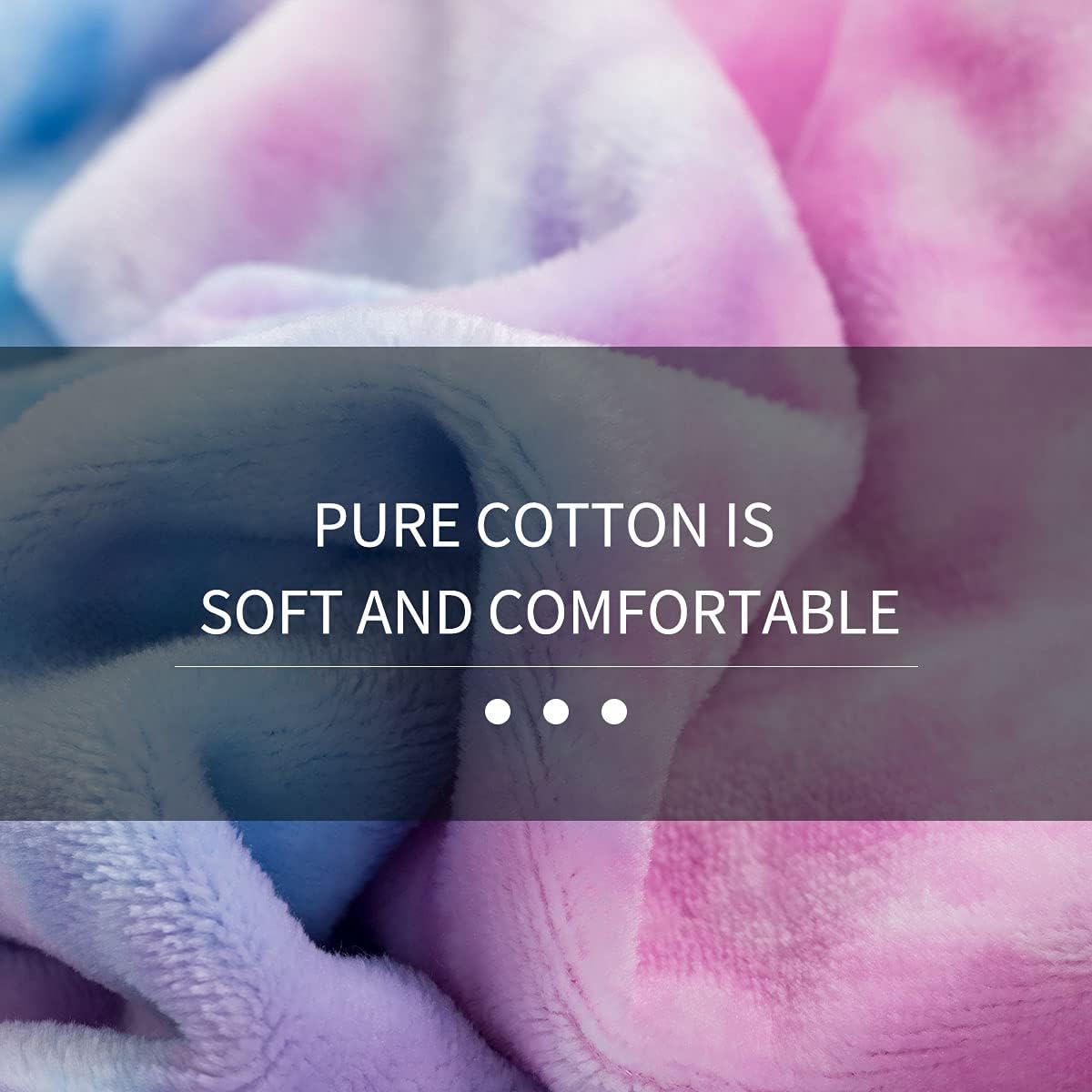 COCOPLAY W Throw Blanket for Couch (Multi-Purple, Throw(50''×60'')) - Image 5