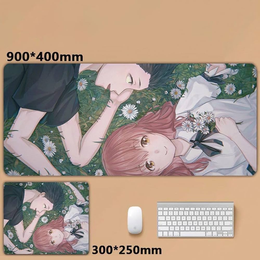 Amazon.co.jp: 聲の形 マウスパッド 大型 防水 グッズ ゲーミング 石田