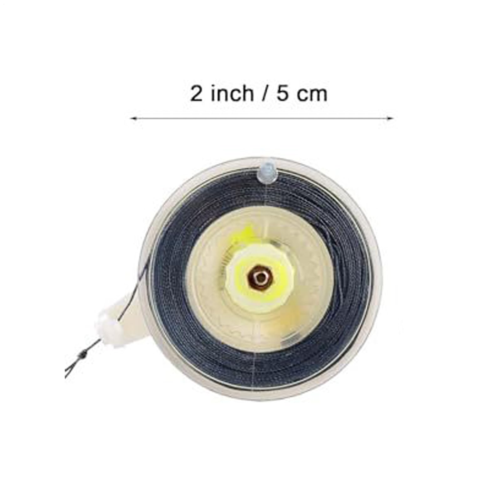 Trip Wire Alarm Kit, Perimeter Alert System, Heavy-Duty Weatherproof Design, Reusable Reel with 82ft Steel Wire, for Camping, Hunting, Farm, Survival Security and More