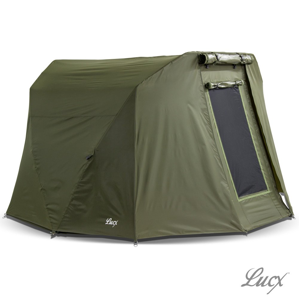 Tenda Carpa Lucx Caracal Lucx Caracal Per 2 Persone - Per Carpa, Invernale, Con Copertura Bivvy E Zanzariera Tenda Da Pesca - Foto 3