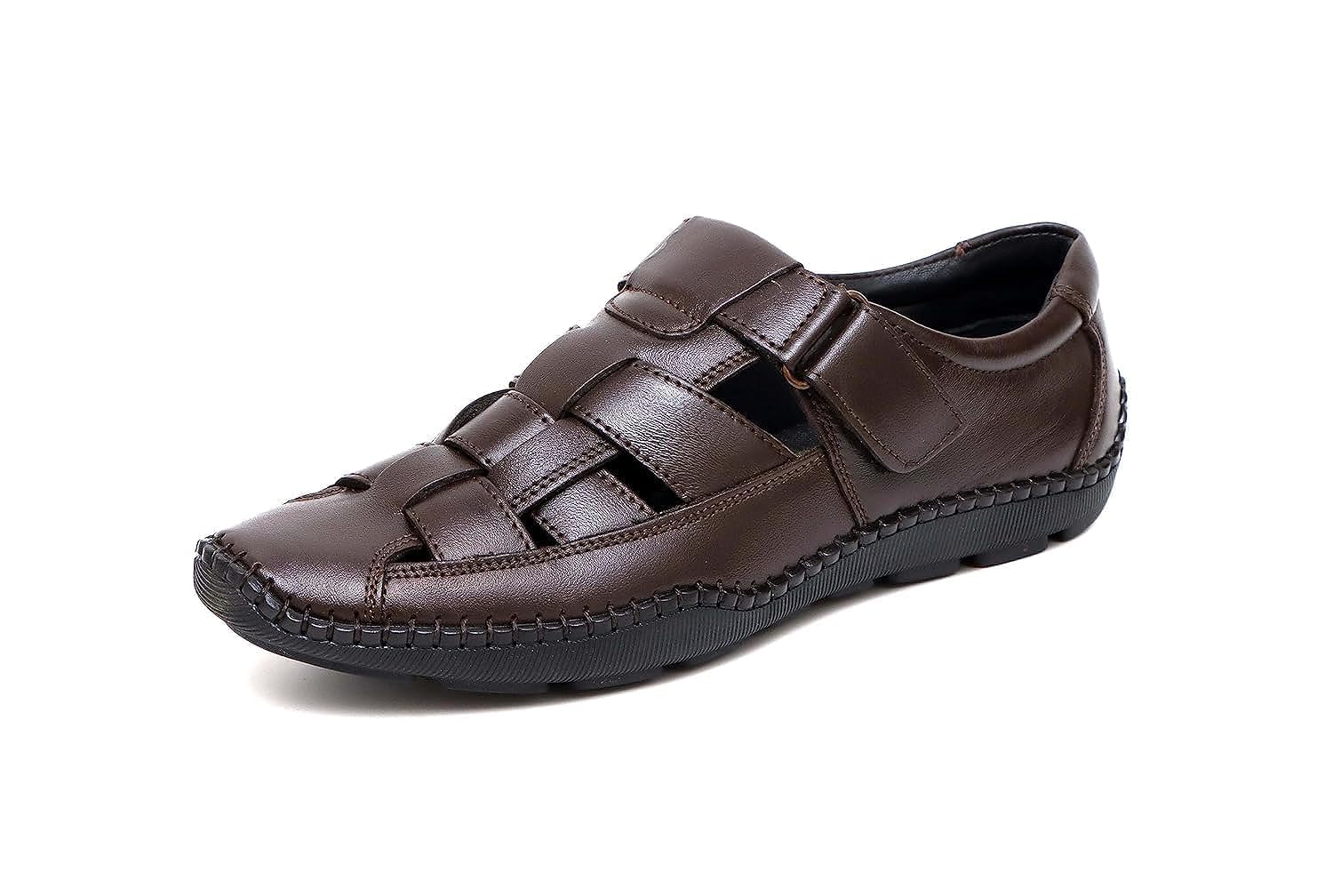 See full amazon price history chart for SanFerrara Genuine Leather Fisherman Sandal for Men (Brown, 11) SanFerrara Genuine Leather Fisherman Sandal for Men (Brown, 11) (B0CJV5NTPK) Amazon Price History, Amazon Price Tracker