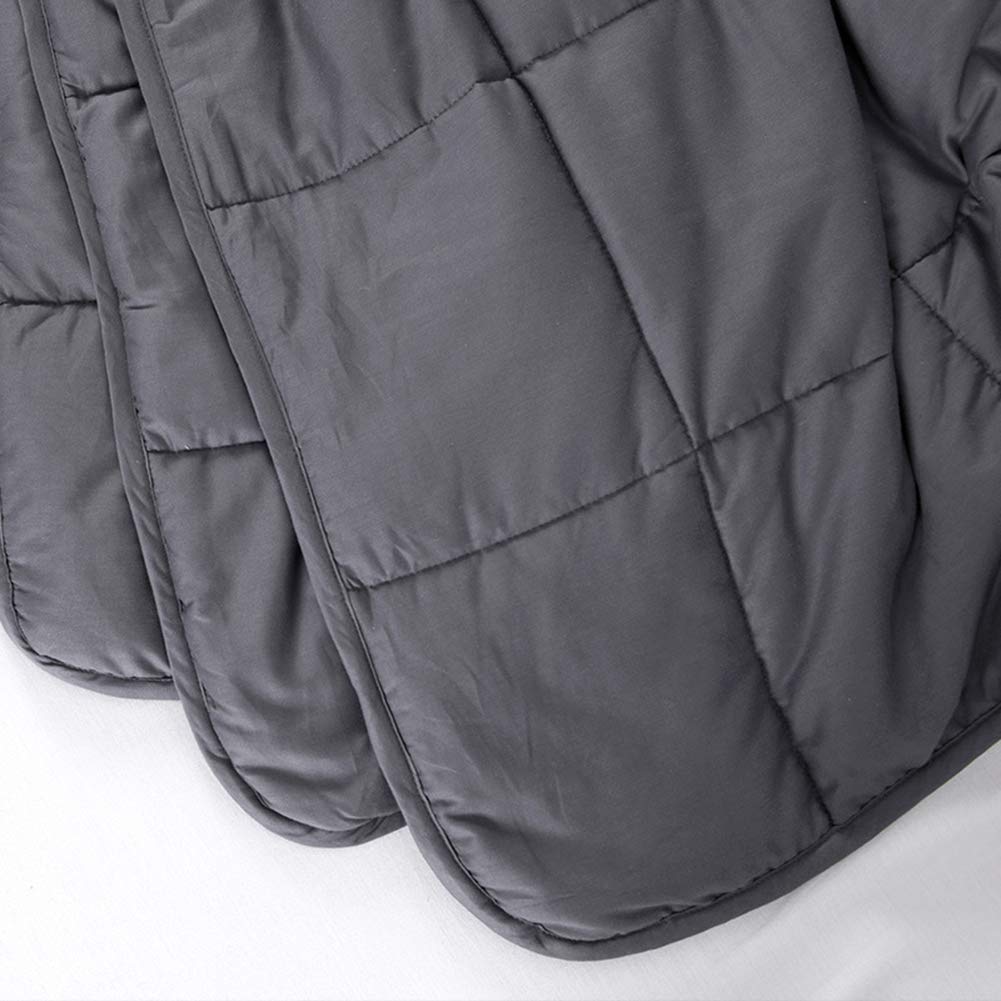 AIZYR Coperta Ponderata per Adulti, Coperta di gravità Cover Rimovibile -Materiale di Cotone Premium con Perle di Vetro, Disponibile in Tutte Le Stagioni,120x183cm(about6.8kg)