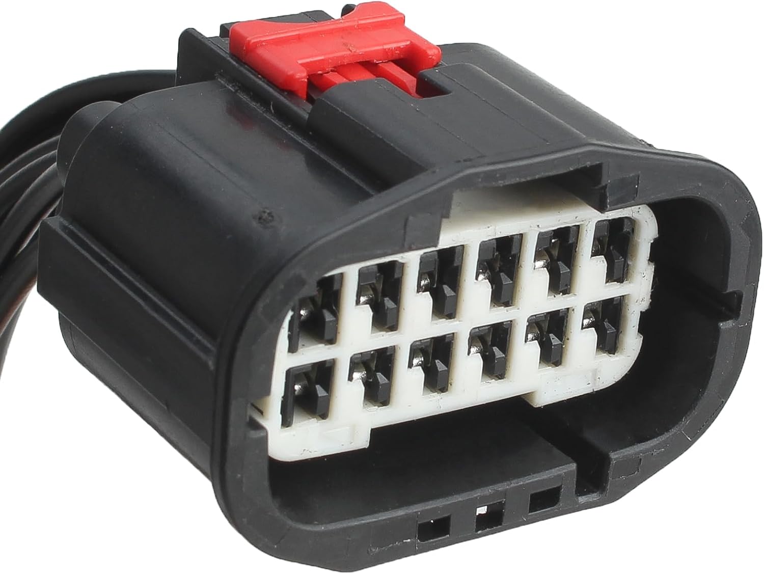 AUTOKAY Headlight Connector Pigtail Harness Plug fit for Chrysler 300 2011-2019 Xenon HID LED 12-Wire Replaces 68196278AD 68358148AA