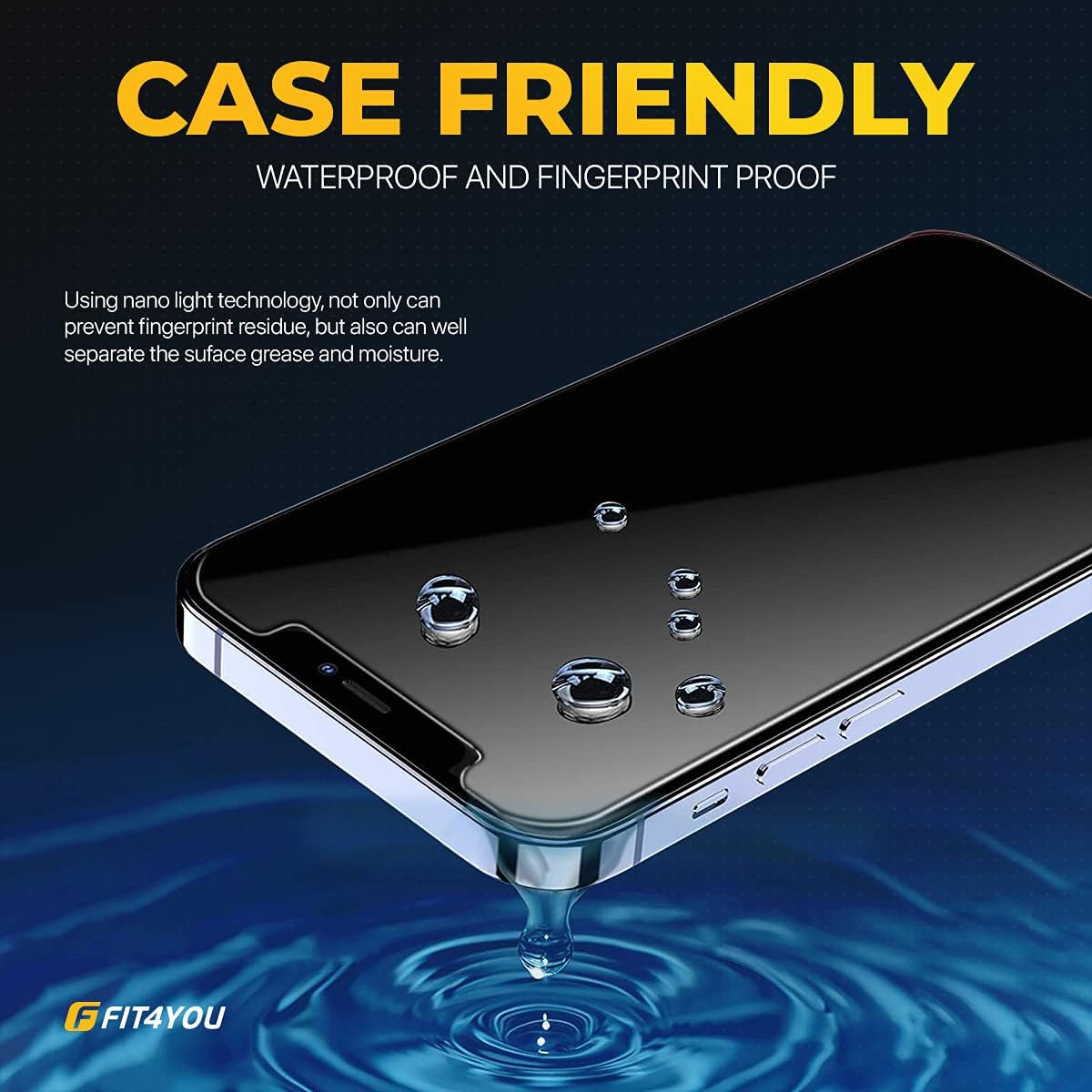 Discount 80% Screen Protector 6.7 Inch for iPhone 12 Pro Max, 3 Piece Tempered Glass and Camera Lens Protection Kit – 2.5D Edge, Scratch Resistant 9H Hardness with Anti-Fingerprint Hydrophobic Coating