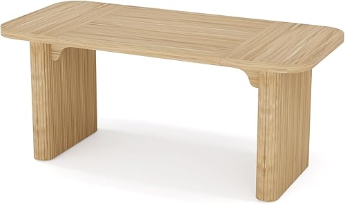 Miniatura 8 de Tribesigns Escritorio ejecutivo de 62 pulgadas, escritorio grande para computadora de oficina con doble pedestal, mesa rectangular de estilo moderno