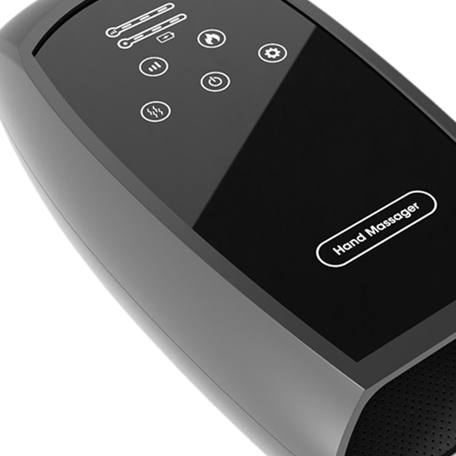 Handmassagegerät Kabelloser Handmassager mit Luftdrucktechnologie Wärmefunktion Massage der Handflächen Und Finger Sowie Benutzerfreundlicher