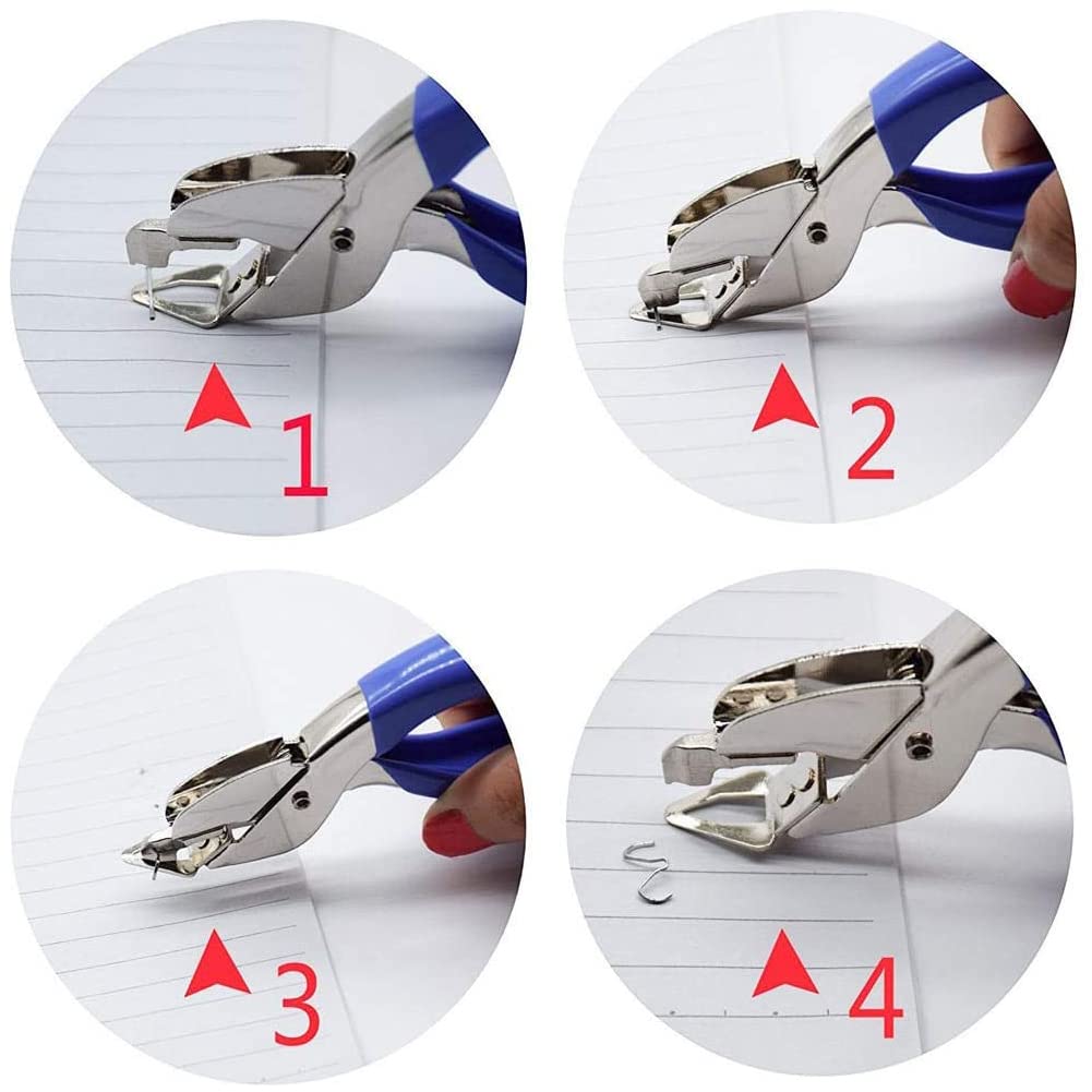 2 Levapunti Professionali - Strumento Per Rimuovere Punti Metallici Da Ufficio, Scuola E Casa (2 ColorI) - Foto 3