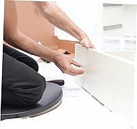 Vista 6 de Uonlytech Perillas blancas para puertas de gabinete, pomos de madera para gabinetes, tiradores de cajón, armario de cocina, armario de cocina