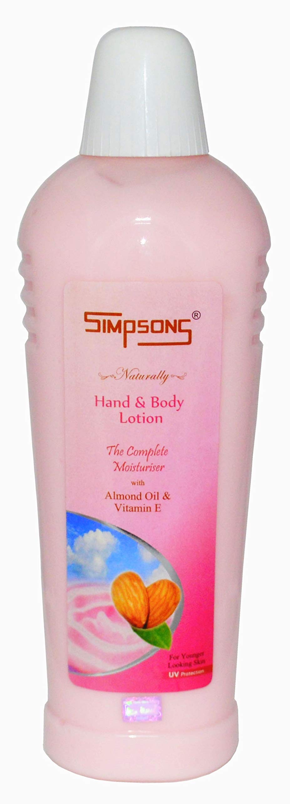 Therapeutic Hand & Body Lotion with Lightweight & Fast-Absorbing Almond Oil Formula. 1000 ML.