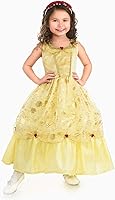 Vista 7 de Little Adventures, disfraz de princesa amarillo, para niña, XL (7-9 años), Traditional