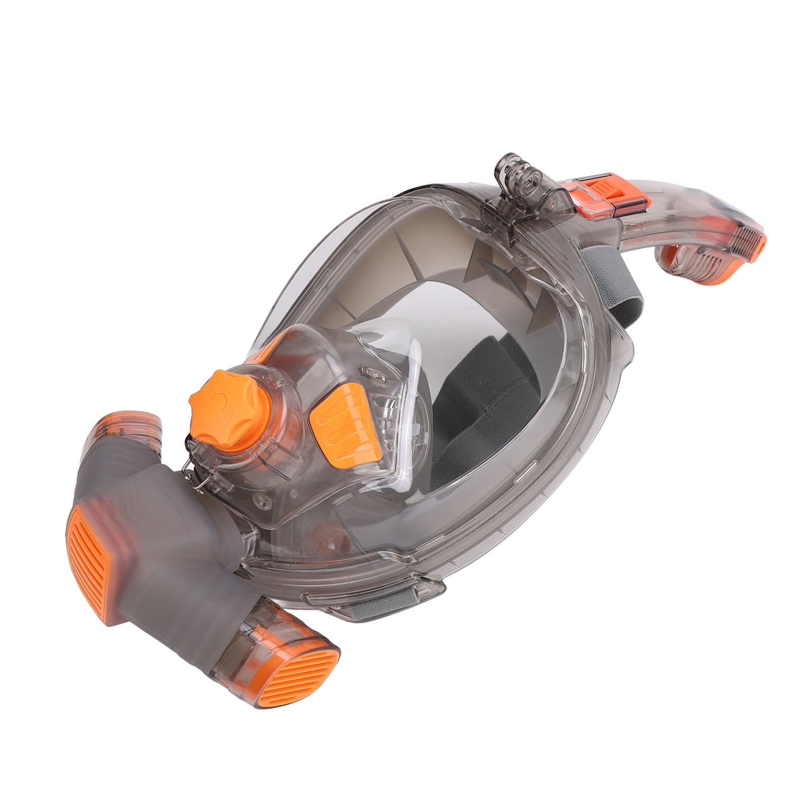 Gafas de Snorkel de Cara Completa Gafas de Snorkel con Vista panorámica de 180 Grados con tecnología de Niebla Tubo de respiración Plegable y Tornillo de Montaje de