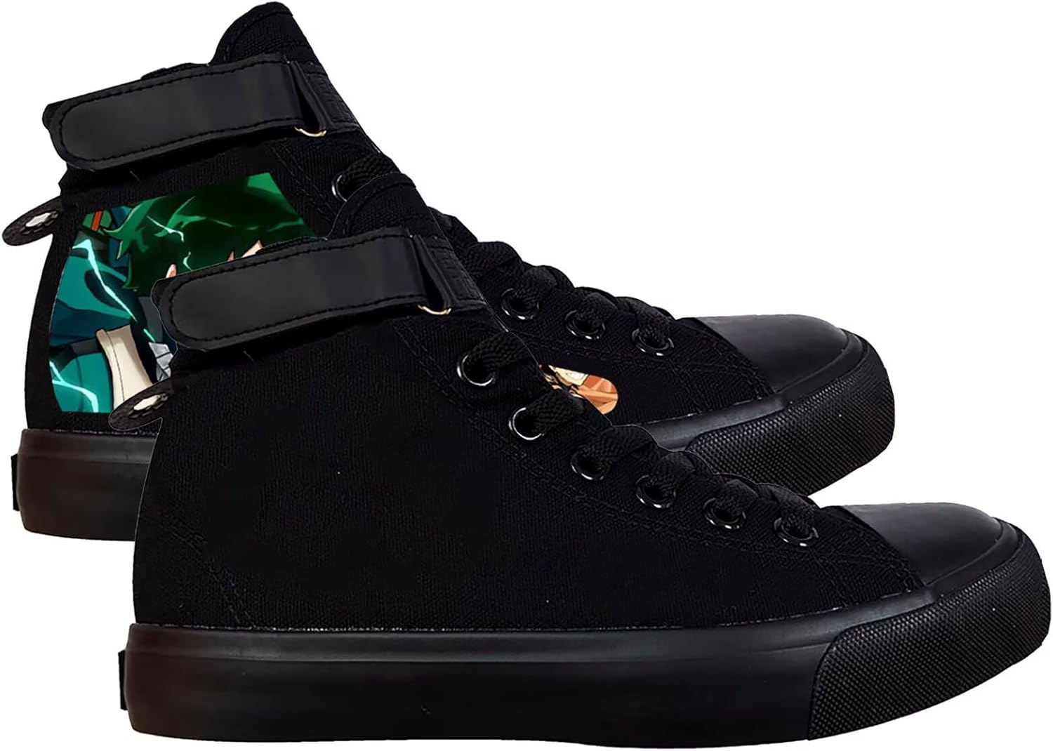 KPOP Mha Anime Shoes Merch Deku Bakugou Patterns Printing Sneakers Anime Cosplay High-Top Shoes