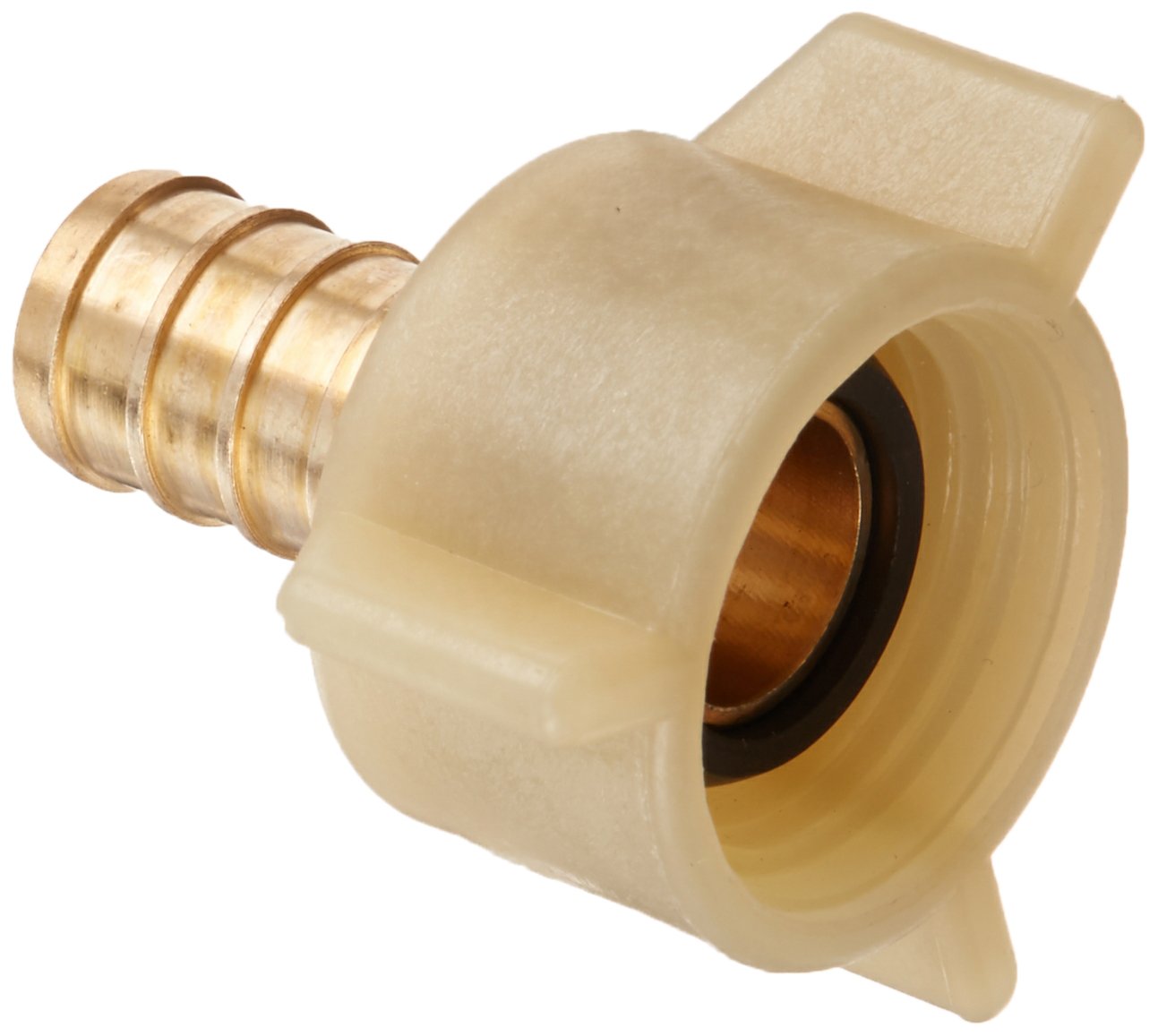 ElkhartSupply 41177 1/2" x 1/2" Female Pipe Thread Brass Swivel Adapter